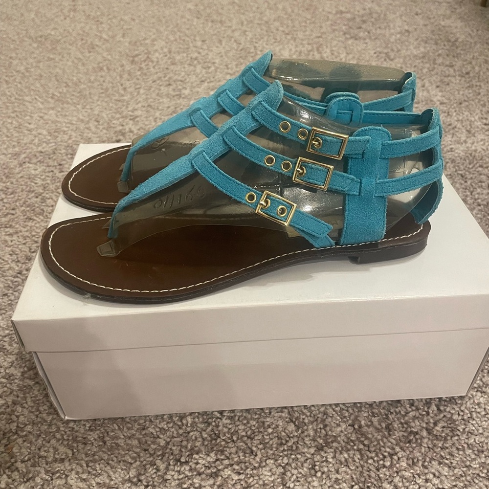 Steve Madden blue sandals size 8